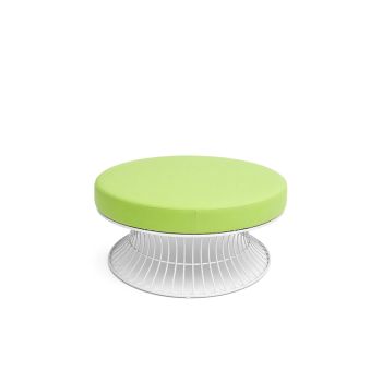 Sea-Breeze - Round Lounge Ottoman - Lime Green