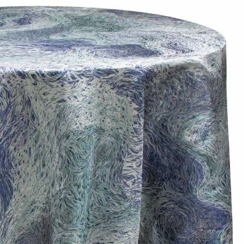 Van Gogh - Ocean - 132" Round
