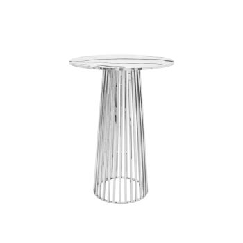 Reflection Bohemian Highboy Table Silver