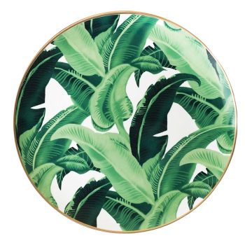 Banana Leaf Charger Plate 